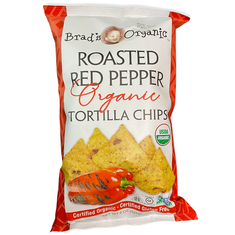 Brad's Organic Red Pepper Tortilla Chips 8oz