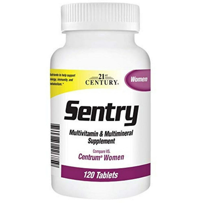 21st Century Sentry Multivitamin Women Tabletas 120ct