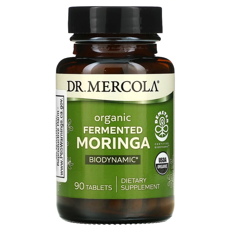 Dr. Mercola Organic Fermented Moringa Tablets 90ct