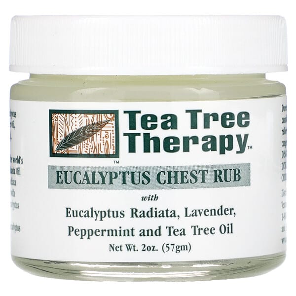 Tea Tree Therapy Eucalyptus Chest Rub 2Oz