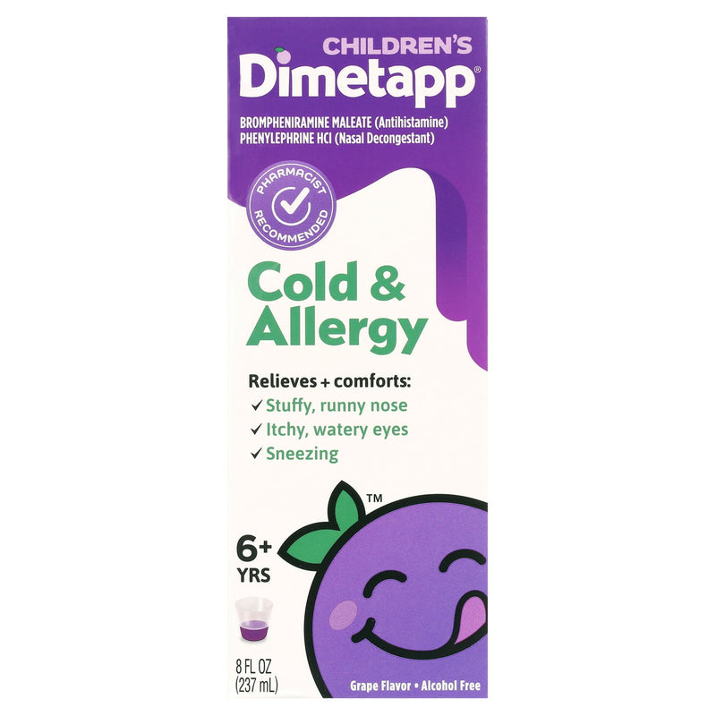 Dimetapp Children's Cold & Allergy Grape 8oz