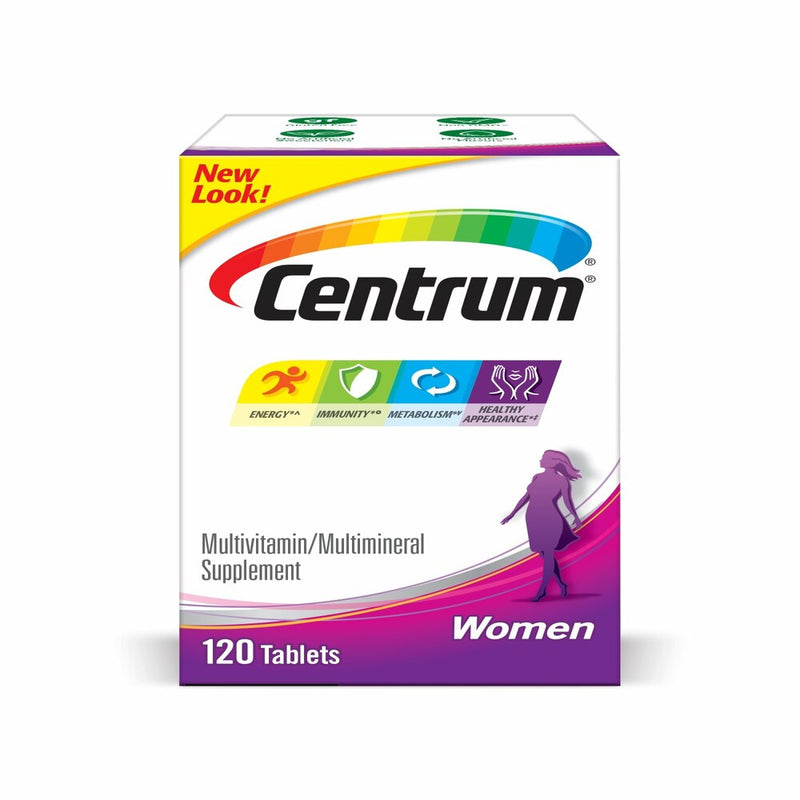 Centrum Women Multivitamin & Multimineral Supplements Tablets 120ct