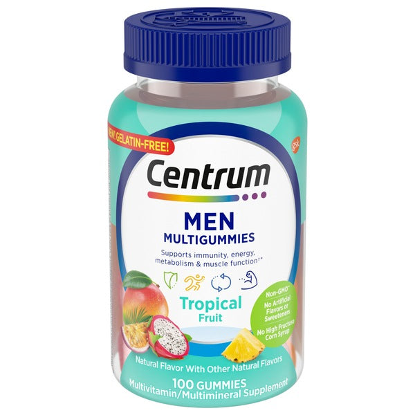 Centrum Men Multigummies Tropical 100ct