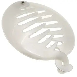 Camila Paris Round Latch Banana Clip blanco CP3015