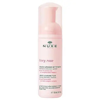 Limpiador de espuma micellar nuxe con rosa 5 oz