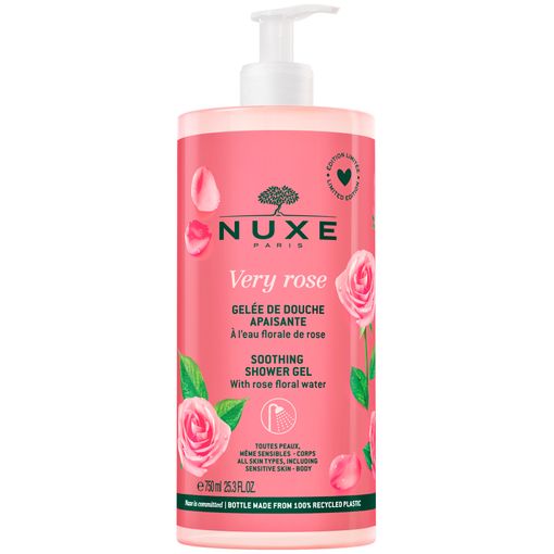 Nuxe Soothing  Shower Gel Very Rose 25.3Oz