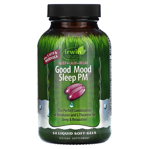 Irwin Naturals Good Mood Sleep PM Softgels 54CT