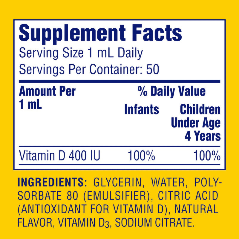 Enfamil Vitamin D Solution Breastfed Infant 50ml