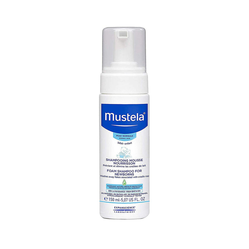 Mustela Foam Sh.For Newborns 5.07Oz