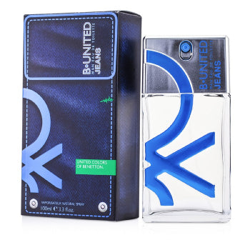 Benetton B-United Jeans Man Eau de Toilette 3.3oz