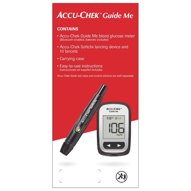 Accu Chek Guide Me simple Usar Monitor de glucosa