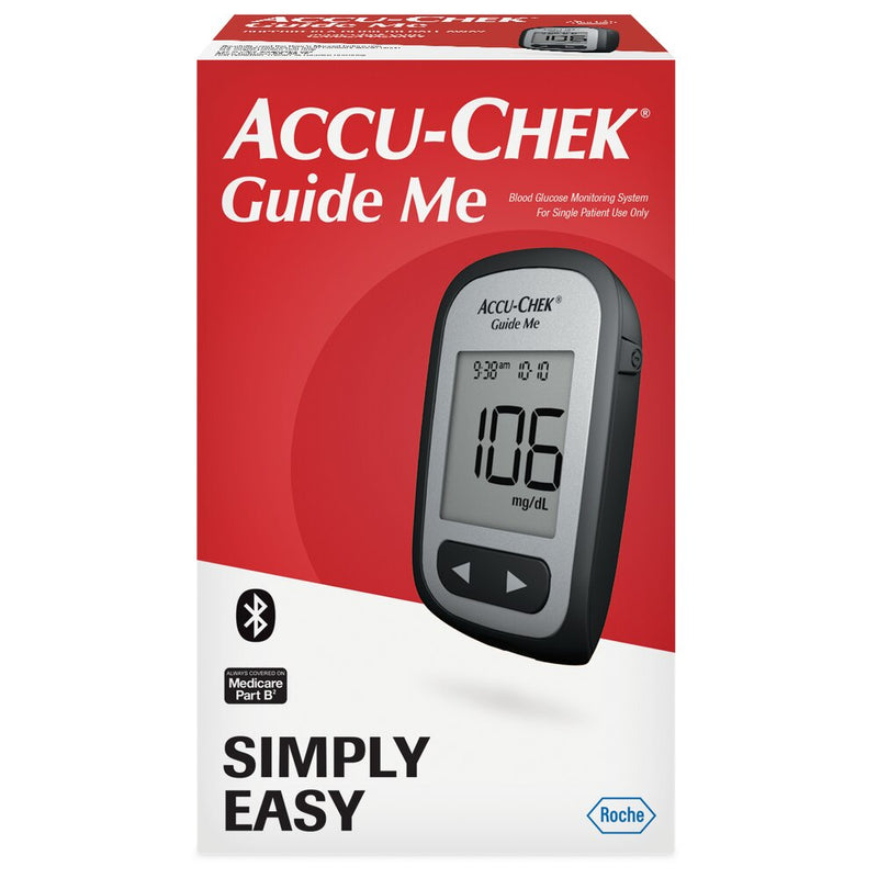 Accu Chek Guide Me simple Usar Monitor de glucosa