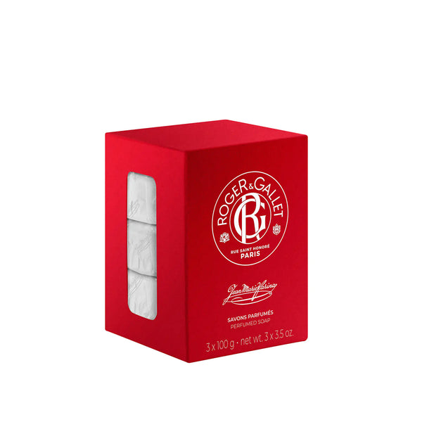 Roger & Gallet Jean Marie Farina Jabón de barra perfumada 3ct 3.5 oz