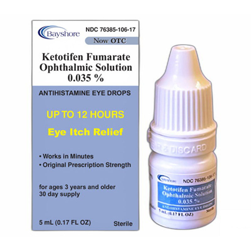 Ketotifen Fumarate Ophthalmic Solution 0.035% 5ml