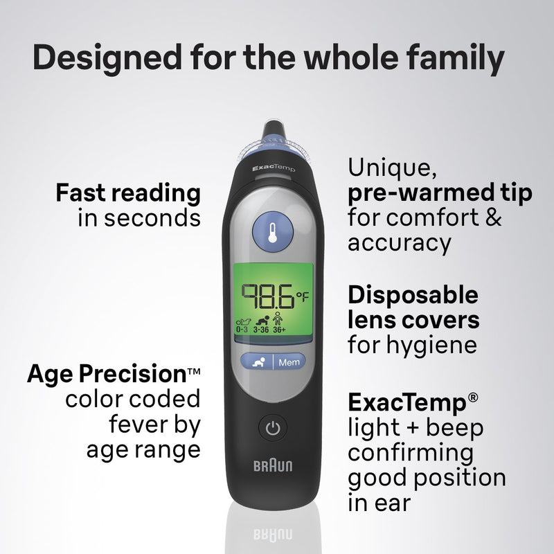 Braun Thermoscan 7 Ear Thermometer Rt6520