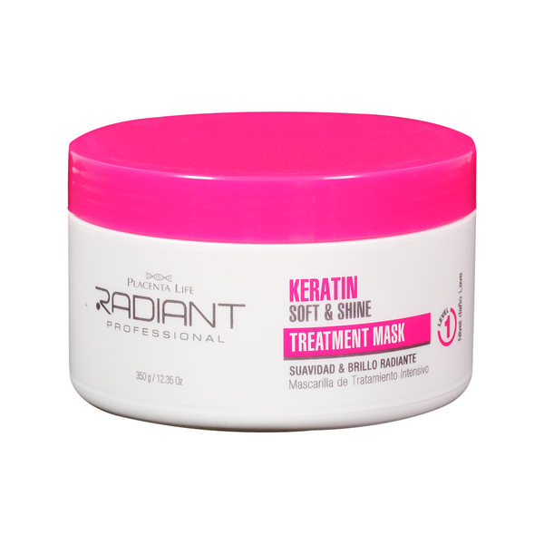 Placenta Life Radiant Keratin Soft & Shine Treatment Mask 12.35 Oz
