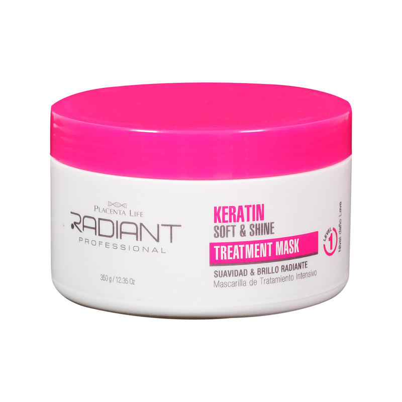 Placenta Life Radiant Keratin Soft & Shine Treatment Mask 12.35 oz