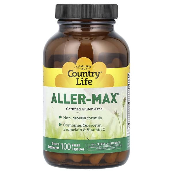 Country Life Aller-Max 100 Vegetable Capsules