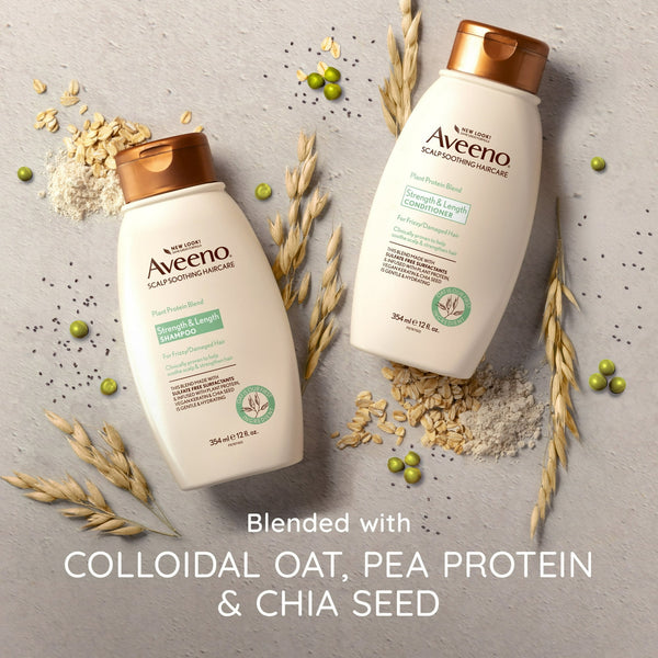 Aveeno Plant Protein Blend Shampoo 12oz