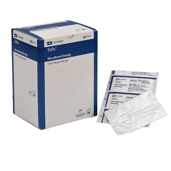 Covidien Telfa Non -Adherente Apager Pad 8 "x 3" 1238