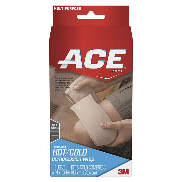 3M Ace Hot & Cold Compression Wrap 4" x 10" 207519