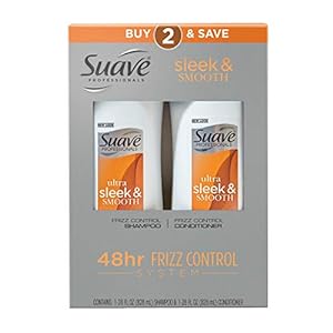 Suave Sleek & Smooth Shampoo Conditioner Kit