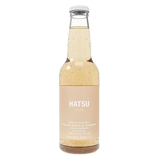 Hatsu White Grape & Rosemary Soda 10Oz