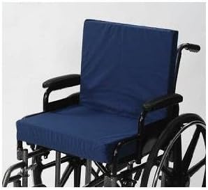 Alex Orthopedics Wheelchair Cushion Convoluted With Back 16" x 18" x 3"