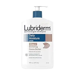 Lubriderm Skin Nourishing Lotion Shea Butter + Cocoa Butter 16Oz