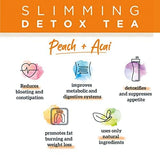 ZT Slimming Detox Tea Peach + Acai 1.98 oz by Dr Ariel Zisman