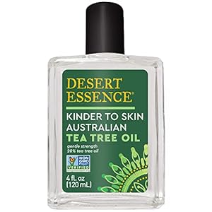 Desert Essence Kinder Skin Tea Tree Oil 4 Oz