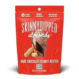 Skinny Dipped Dark Chocolate Peanut Butter Almonds 3.5oz