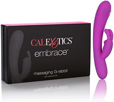 Embrace Massaging Vibrator G-Rabbit-Purple 8" Reg