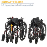 Drive Medical Rebel Lightweight Wheelchair