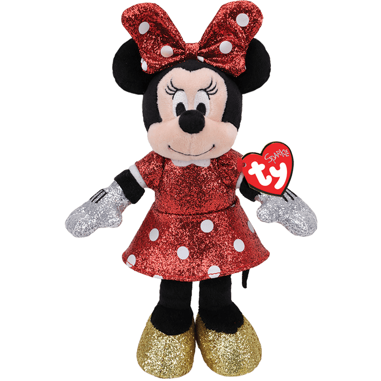 TY THE BEANIE SPARKLE MINNIE MOUSE 41099