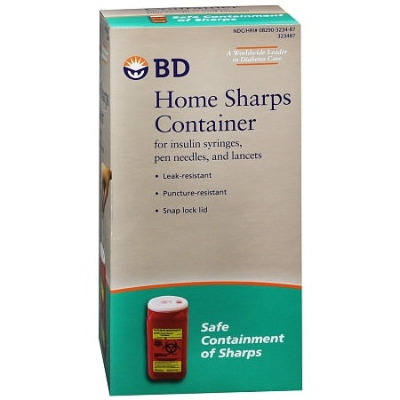 Bd Home Sharps Container