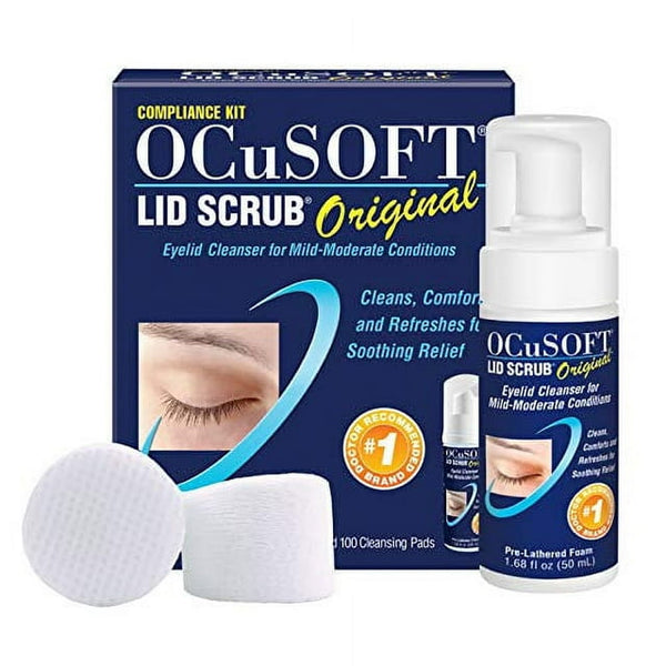 Ocusoft Eye Lid Scrub Cleanser 1 Kit