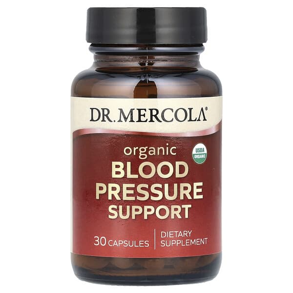 Dr. Mercola Cápsulas de soporte de presión arterial 30ct