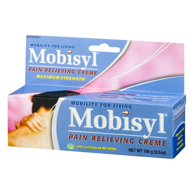 Mobisyl Pain Relieving Cream 3.5Oz