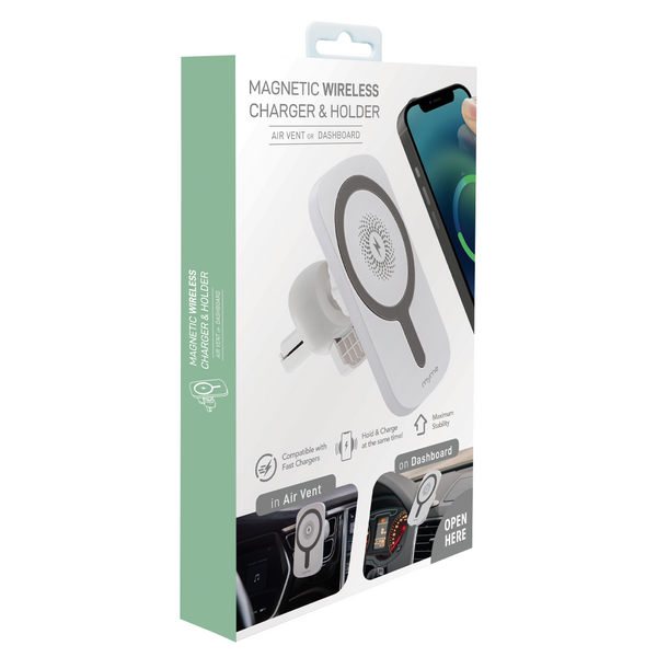Myme Magnetic Wireless Charger & Holder