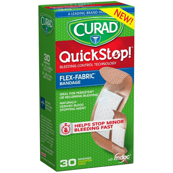 Curad Bleeding Control Bandages 30ct