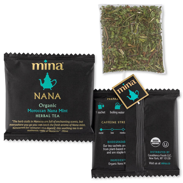 Mina Nana Té de menta marroquí orgánico 1.6oz