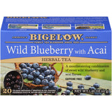 Bigelow Wild Blueberry With Acai 20 Tea Bags