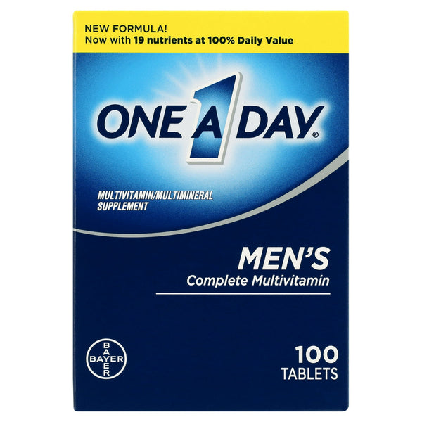 One A Day Mens Multivitamin Tablets 100ct