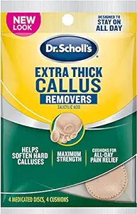 Dr. Scholls Extra gruesos Motores de callos x4