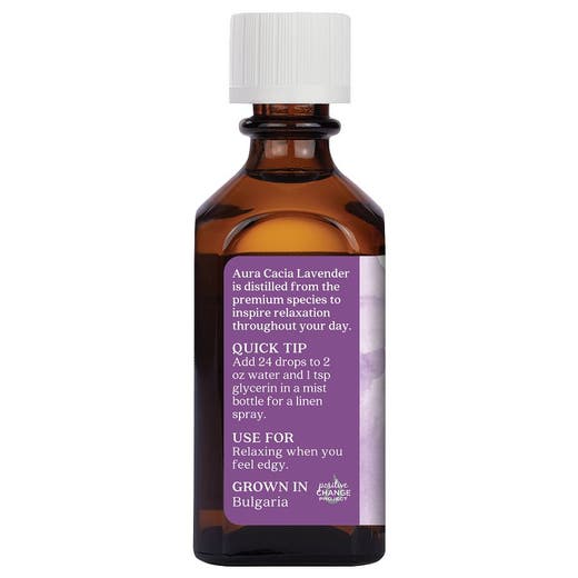 Aura Cacia Lavender Relaxing Essential Oil 2oz