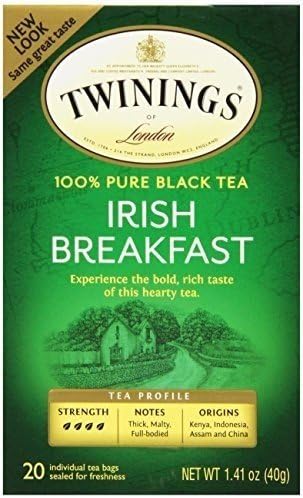 Twinings Bolsas de té de desayuno irlandés 20ct