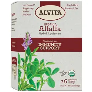 Alvita Alfalfa Leaf Tea Bags 16ct