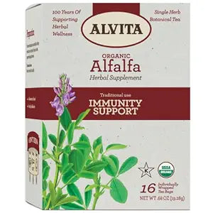 Alvita Alfalfa Bolsas de té de hoja 16CT