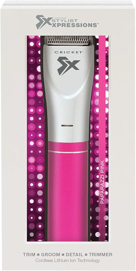 Cricket Stylist Xpressions Paparazzi Pink Trimmer